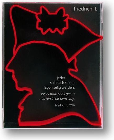 Produktbild Phil Goods Guetzliform Friedrich II rot