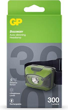 Actual product image GP Batteries GP CHR41 300LM Discovery Headlamp (300 lm)