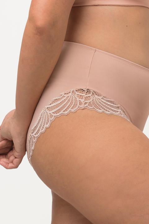 Immagine prodotto Ulla Popken Slip midi con pizzo velato laterale (60)