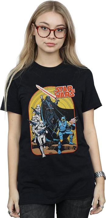 Produktbild Star Wars Vintage Comic Scene TShirt (S)