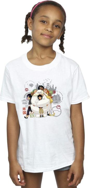 Produktbild Disney Big Hero 6 Baymax Group Hug TShirt Mädchen (128)