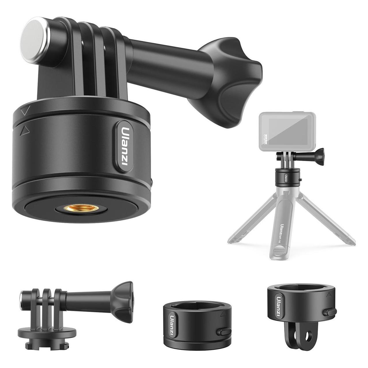 Ulanzi Szybkozłączka Go-quick Ii Do Gopro Hero 11 10 9 8 7 6 5 4 / Sjcam / Xiaomi / Dji / Go-quick I, Action Cam Zubehör
