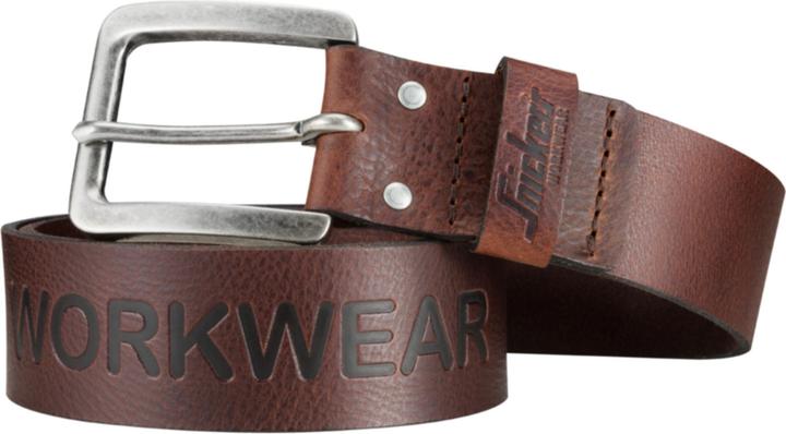 Productafbeelding Snickers Workwear 90340400004 Ledergürtel Schwarz S (S)