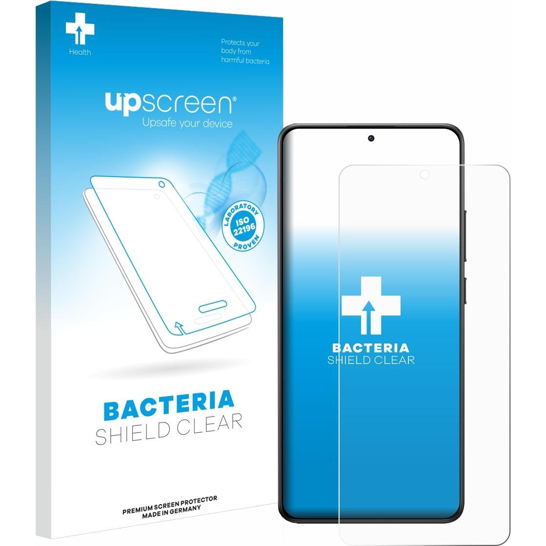 upscreen Schutzfolie Displayschutz Displayschutzfolie Folie Klar antibakteriell (1 Stück, Oppo AX7 Pro), Smartphone Schu...