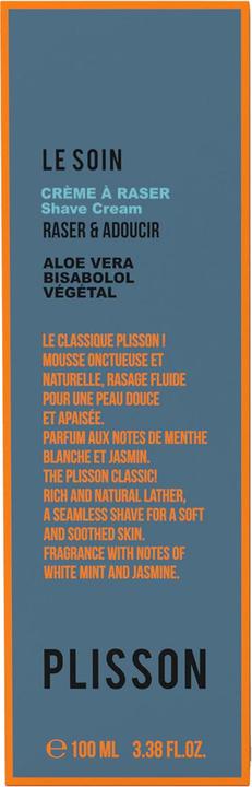 Immagine prodotto Plisson 1808 Crème à Raser (100 ml, Schiuma da barba)