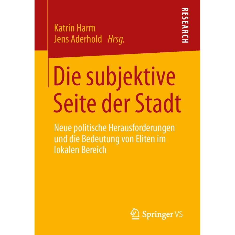 Thumbnail - Die subjektive Seite der Stadt, Fachbücher von Jens Aderhold, Katrin Harm