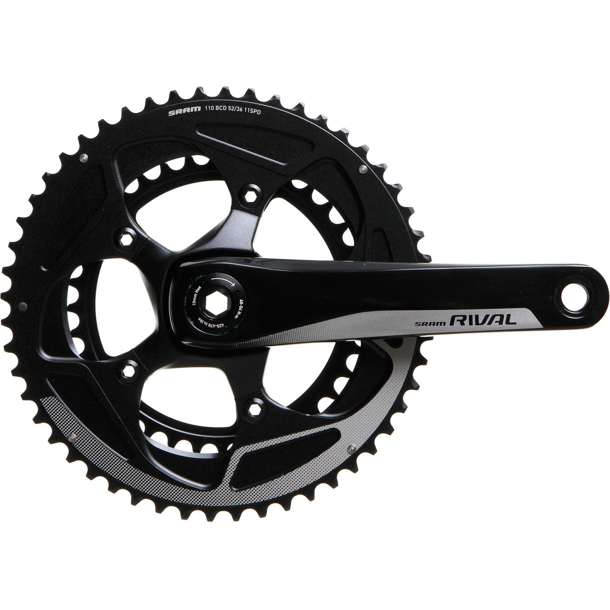 Sram Pédalier RIVAL 22 2x11V 36/52 (BB30) (172.50 mm) (00.6118.173.015)