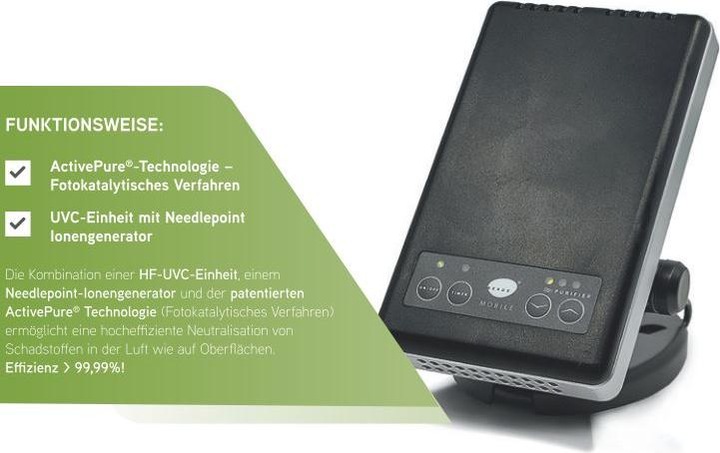 Actual product image ActivePure ENITEK-ActivePure® Luftreiniger AERUS mobile (15 m²)