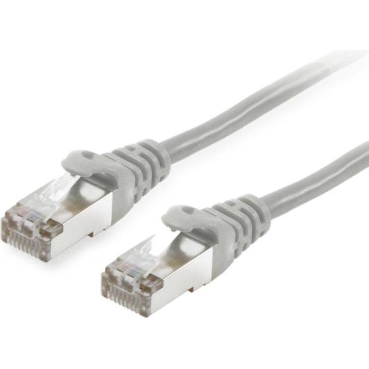equip Patchkabel Cat6 S/FTP 2xRJ45 25.00m grau (S/FTP, CAT6, 25 m), Netzwerkkabel