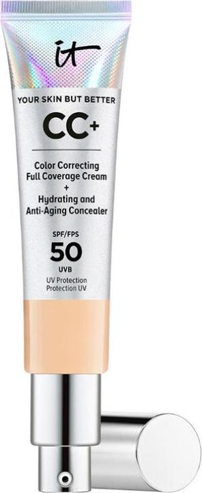 Image du produit It Cosmetics YOUR SKIN BUT BETTER CC+ cream foundation SPF50+ #light medi (Léger Moyen, 32 ml)