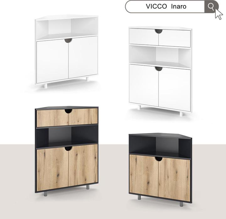 Image du produit Vicco Inaro (79 x 27.20 x 96 cm)