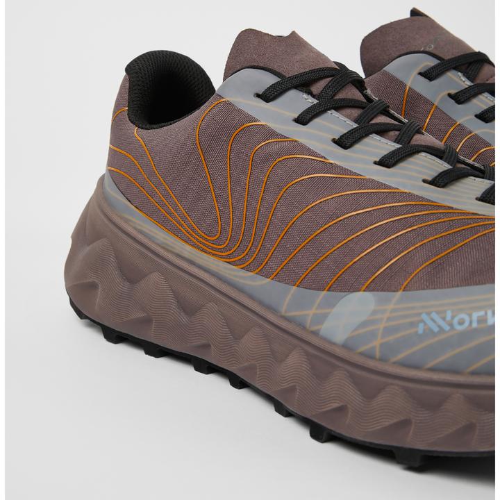 Actual product image Nnormal Tomir WP Shoe Purple/Orange (38.5)