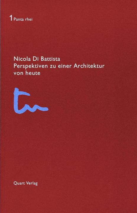 Produktbild Perspektiven zu einer Architektur von heute (Deutsch, Nicola DiBattista, 2001)