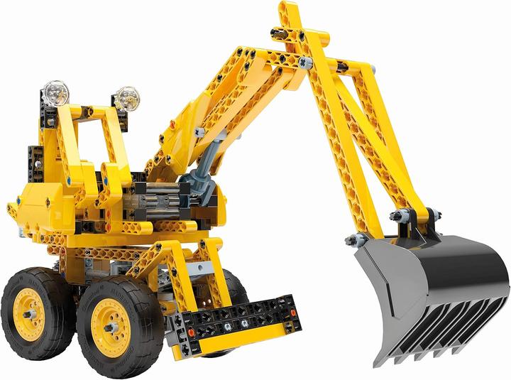 Image du produit Clementoni Galileo Science, Construction Challenge 10-in-1 Modellbau-Set: Bulldozer, 59162