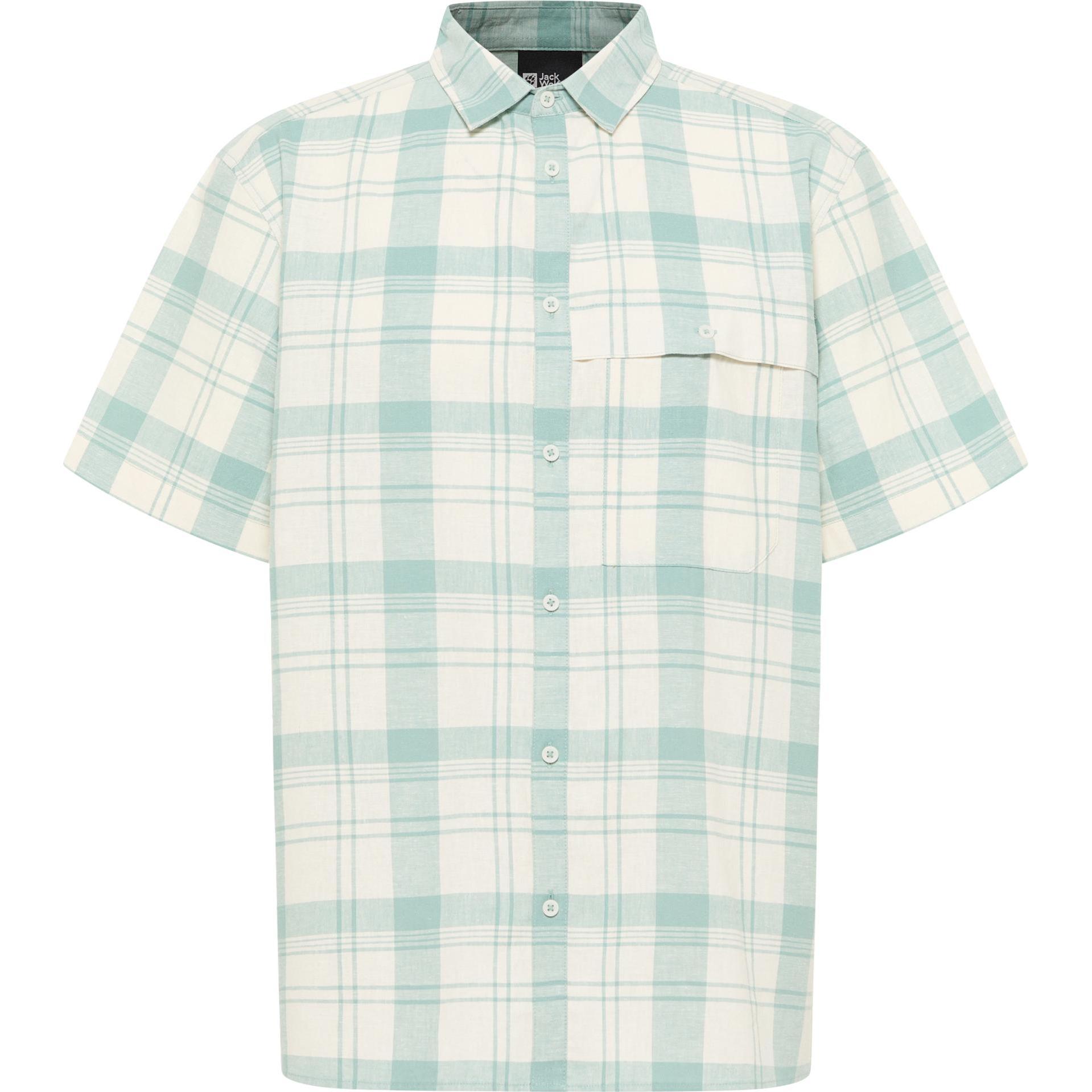 Jack Wolfskin, Herren, Sportshirt, Great Plains Shirt M (XXL), Grün, XXL
