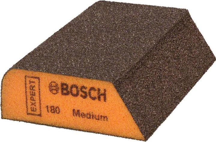 Actual product image DIY EXPERT Sanding Sponge Combi Block, 69 x 97 x 26 mm, F: Orange (Medium)