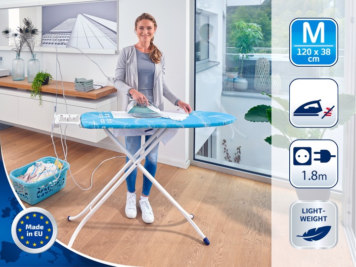Image du produit Leifheit Table à repasser 'AirBoard M Compact Plus (120 x 38 cm)