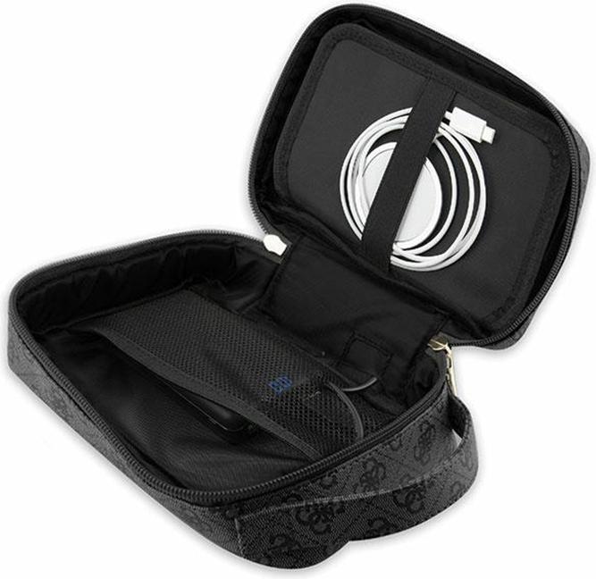 Image du produit Guess PU 4G Printed Stripes Sac de voyage universel - noir (Universel)