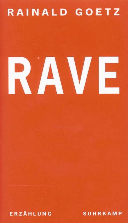 Produktbild Rave (Deutsch, Rainald Goetz, 1998)