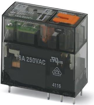 Produktbild Phoenix Contact Printrelais 230 V/AC 16 A 1 We