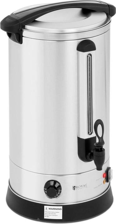 Royal Catering Hot Water Dispenser - 20.5 L - kettle - double walled - stainless steel