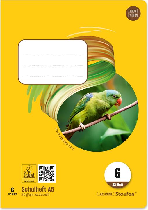 Produktbild Ursus Schulheft A5 (A5, Blanko)