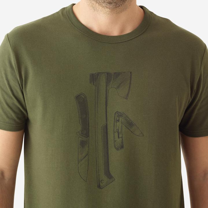 Actual product image Solognac T-Shirt 100 Baumwolle Nessmuk (XXL)