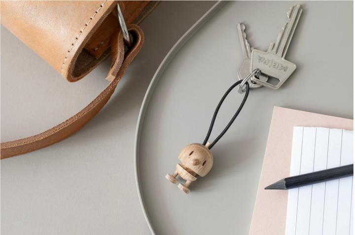 Actual product image Hoptimist Keyring Bumble Oak