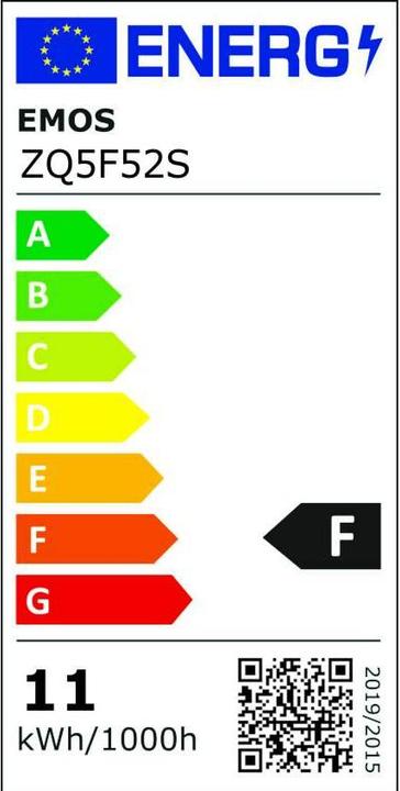 Energie-Label Emos LED Lampe Classic A60 / E27 / 10,5 W (75 W) / 1 060 lm / Warmweiss / Stufendimmung (E27, 1060 lm, 1x)