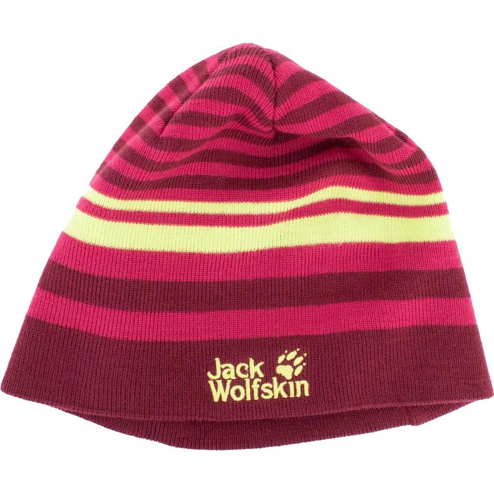 Jack Wolfskin, Mütze, Cross Cap Mütze Strickmütze, Rosa