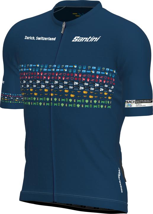 Image du produit Santini Maillot manches courtes UCI WC 2024 Zurich Unisex (M)
