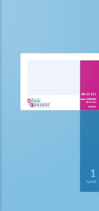 Produktbild Geschäftsbuch (40x)
