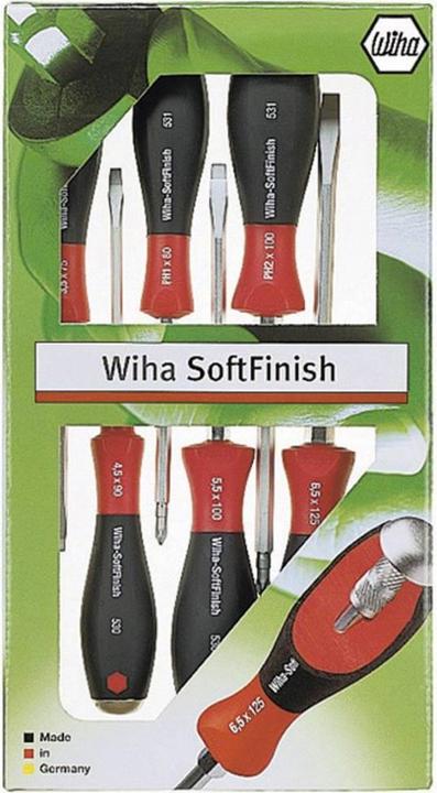 Actual product image Wiha SoftFinish (Slotted screws, Phillipps cross recess (PH))