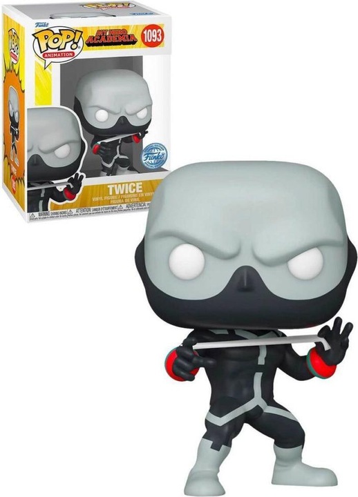 Actual product image Funko POP! Animation My Hero Academia Twice Edition Limitée