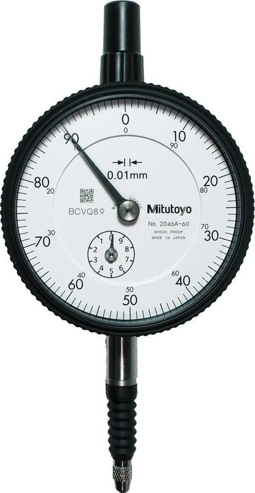 Mitutoyo Dial gauge, measuring range / housing-⌀: 10/58B mm