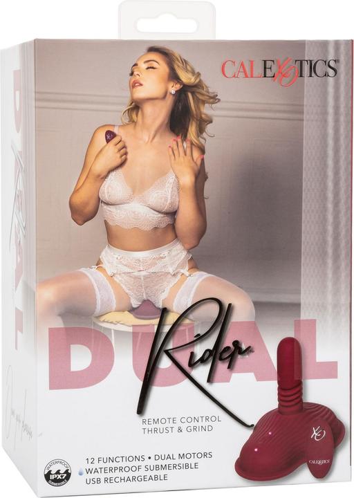 Produktbild Dual California Exotics - Rider Massager Doppelmotor Fernbedienung Rot