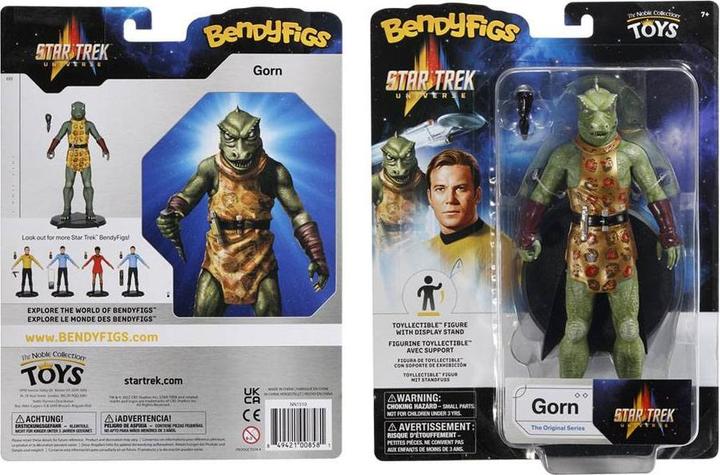 Image du produit Noble Collection Star Trek : The Original Series figurine flexible Bendyfigs Gorn 19 cm