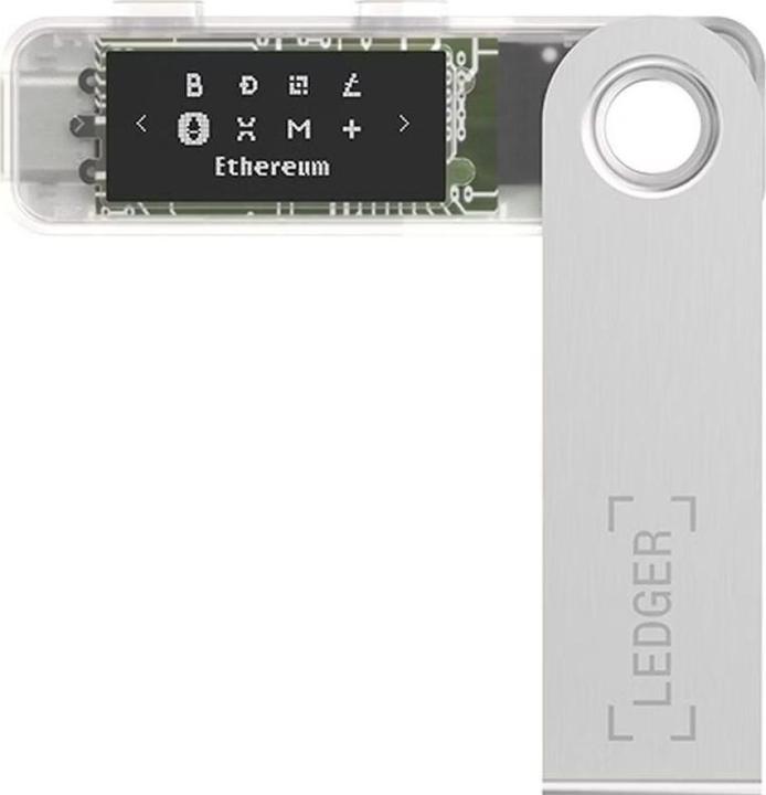 Produktbild Ledger Nano S Plus - Transparent (Bitcoin, Dash, Dogecoin, Ethereum Classic, Litecoin)