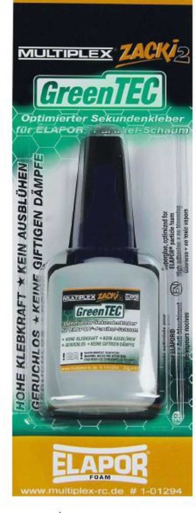 Actual product image Multiplex zacki 2 greentec 20g second adhesive (20 g)
