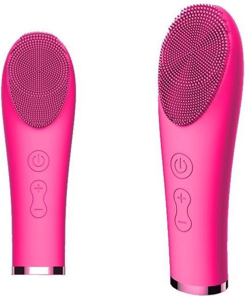 Productafbeelding ORO Sonische borstel voor reiniging en gezichtsmassage, Donkerroze / bordeauxrood