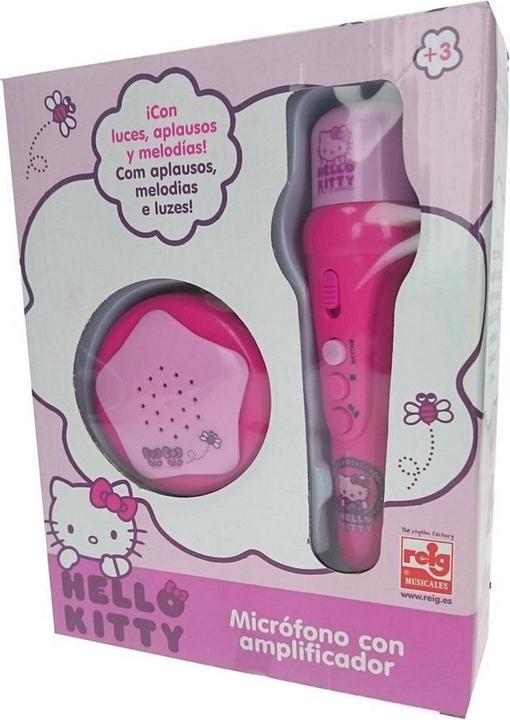 Actual product image Hello Kitty Karaoke Mikrofon Fuchsia