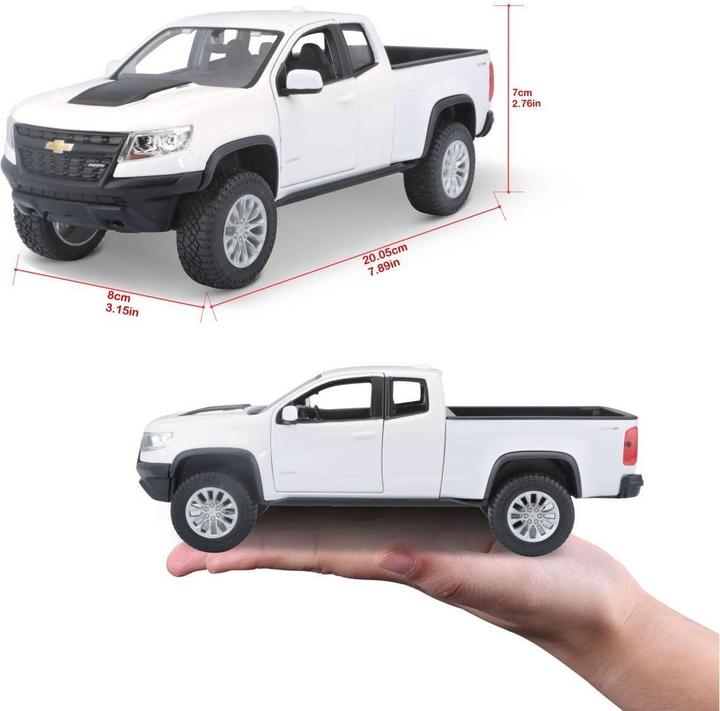 Immagine prodotto Maisto Chevrolet Colorado ZR2 1/24 bianco