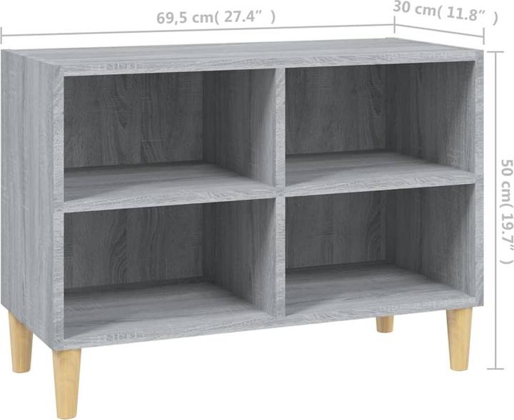 Produktbild vidaXL TV-Schrank (69.50 x 30 x 50 cm)