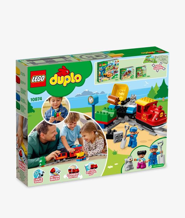 Produktbild LEGO Dampfeisenbahn (10874)