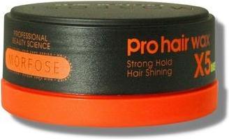 Produktbild Morfose MEN PRO HAIR WAX X5 Strong Hold 150ml - Pack of 5 (Haarwachs, 150 ml)
