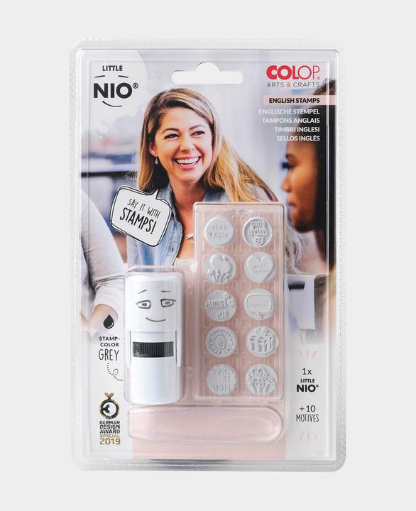 Immagine prodotto Colop Timbri Little NIO Set Timbri inglesi, 10 pezzi