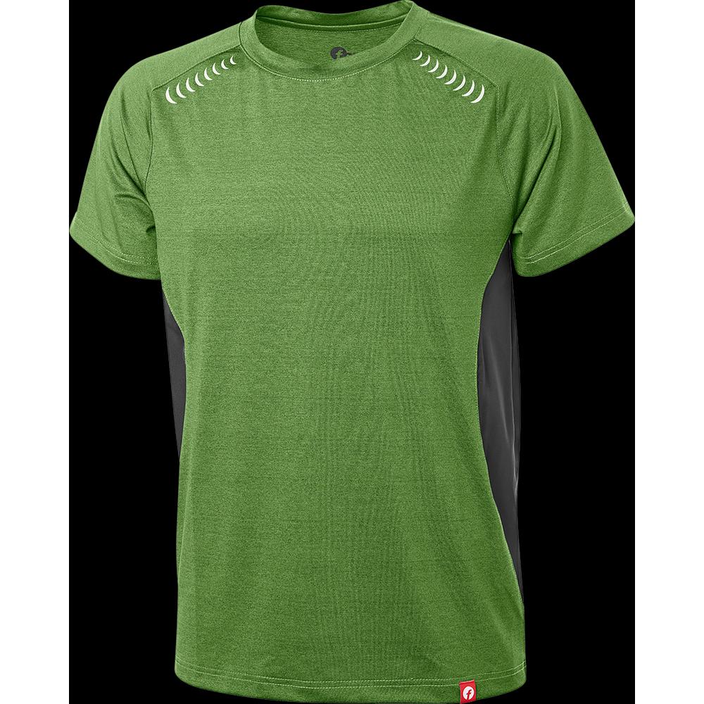 Thumbnail - Magni, Herren, Shirt, T-Shirt Quick Dry grün/schwarz meliert Gr. 2XL Fortis Elements, Grün, Schwarz, (XXL)