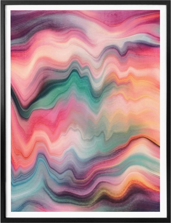 Produktbild Trenddeko Regenbogen Marmor (120 x 150 cm)