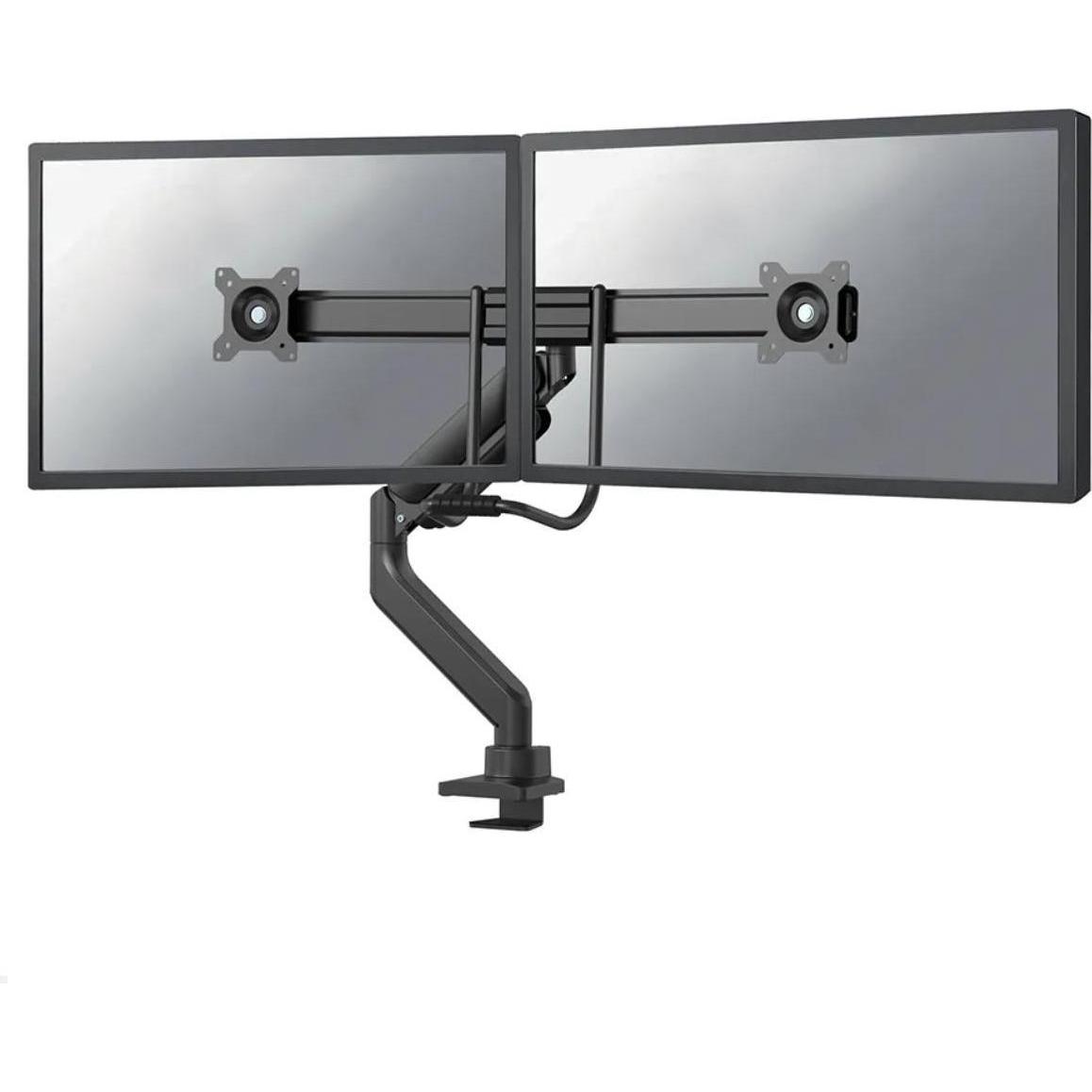 Neomounts Screen Desk Mount 2 (Tisch, 32"), Monitor Halterung, Schwarz