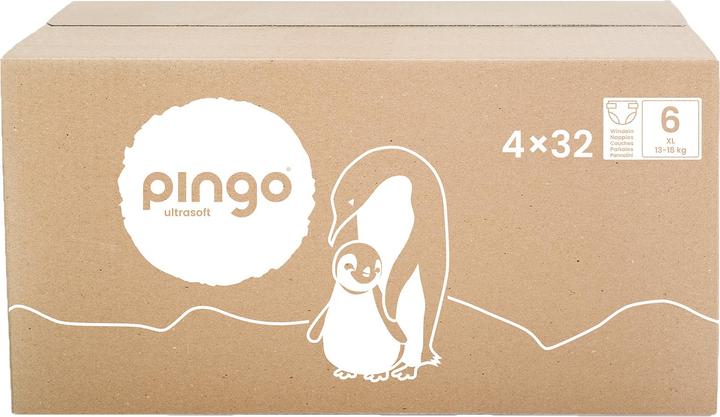 Immagine prodotto Pingo Ökowindeln (Dimensione 6, Box mezzo mese, 128 pz.)